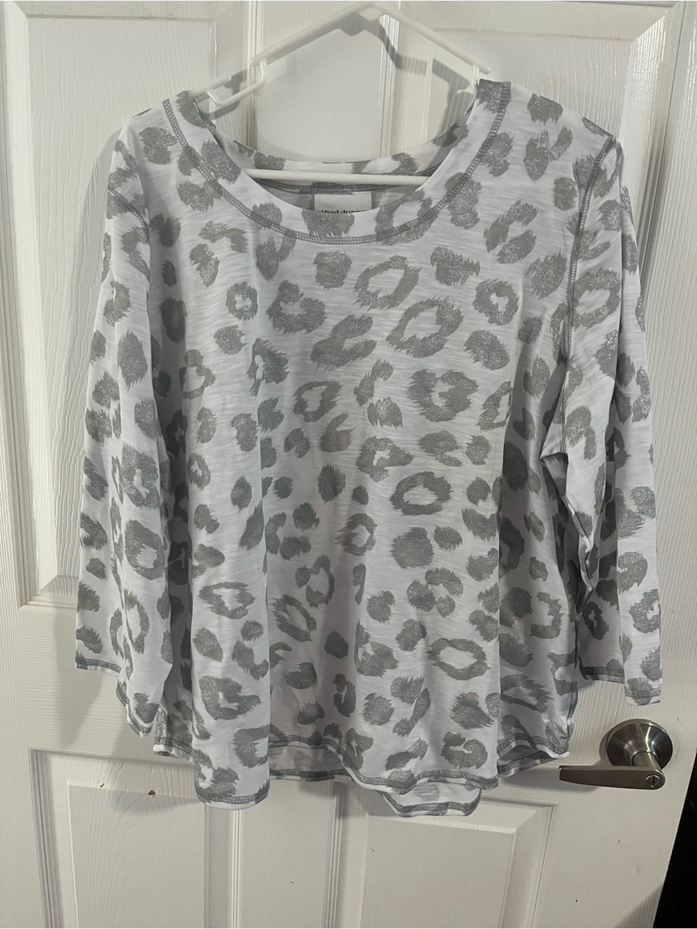 Alfred Dunner Women’s XL Gray Blouse